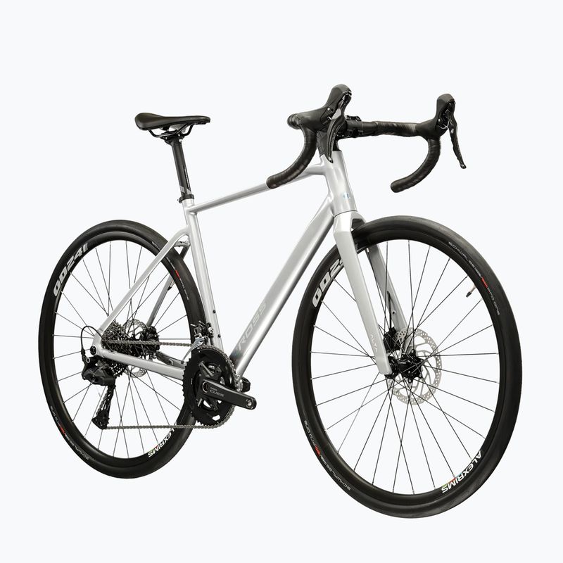 Велосипед шосейний KROSS Alta 2.0 срібний/бірюзовий/глянцевий 2