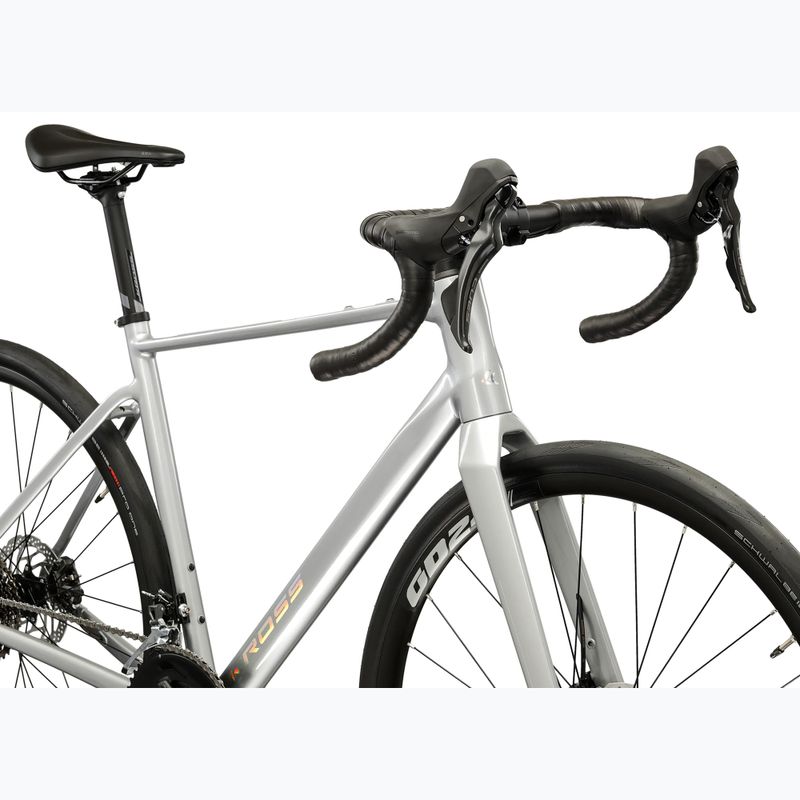 Велосипед шосейний KROSS Alta 2.0 срібний/бірюзовий/глянцевий 3