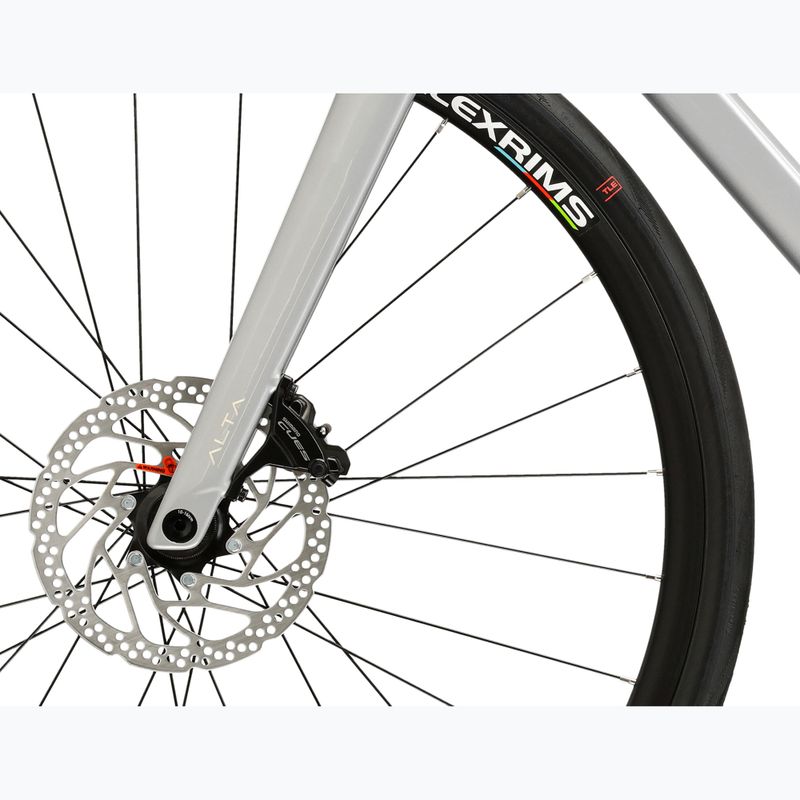 Велосипед шосейний KROSS Alta 2.0 срібний/бірюзовий/глянцевий 6