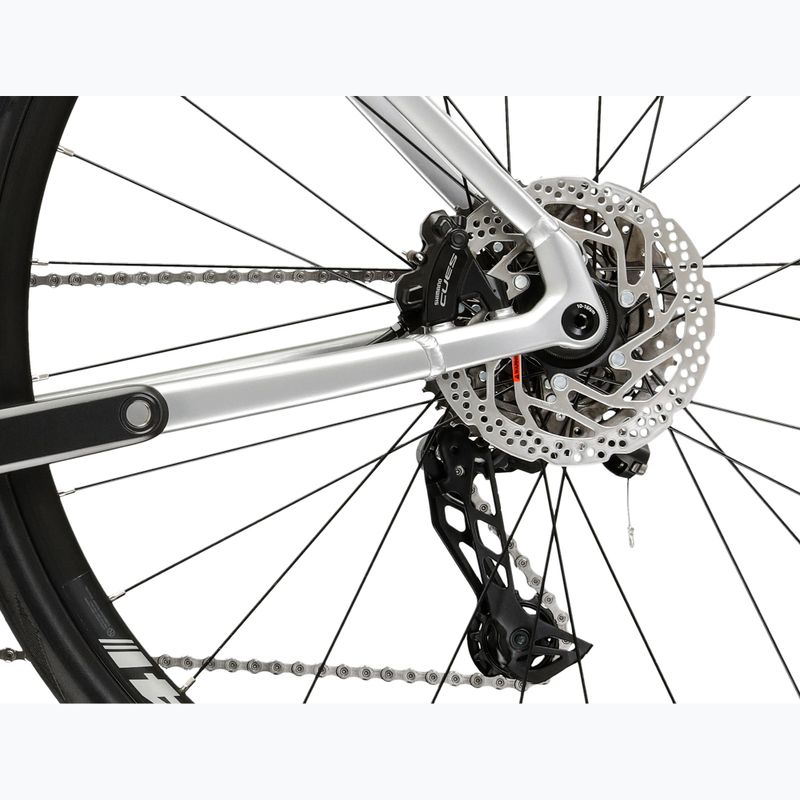 Велосипед шосейний KROSS Alta 2.0 срібний/бірюзовий/глянцевий 9