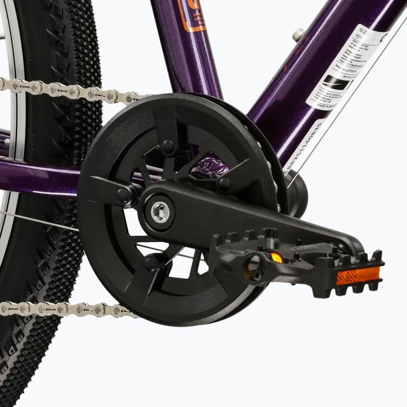 Велосипед дитячий KROSS Liftie 24 фіолетовий/мідний/глянцевий 8