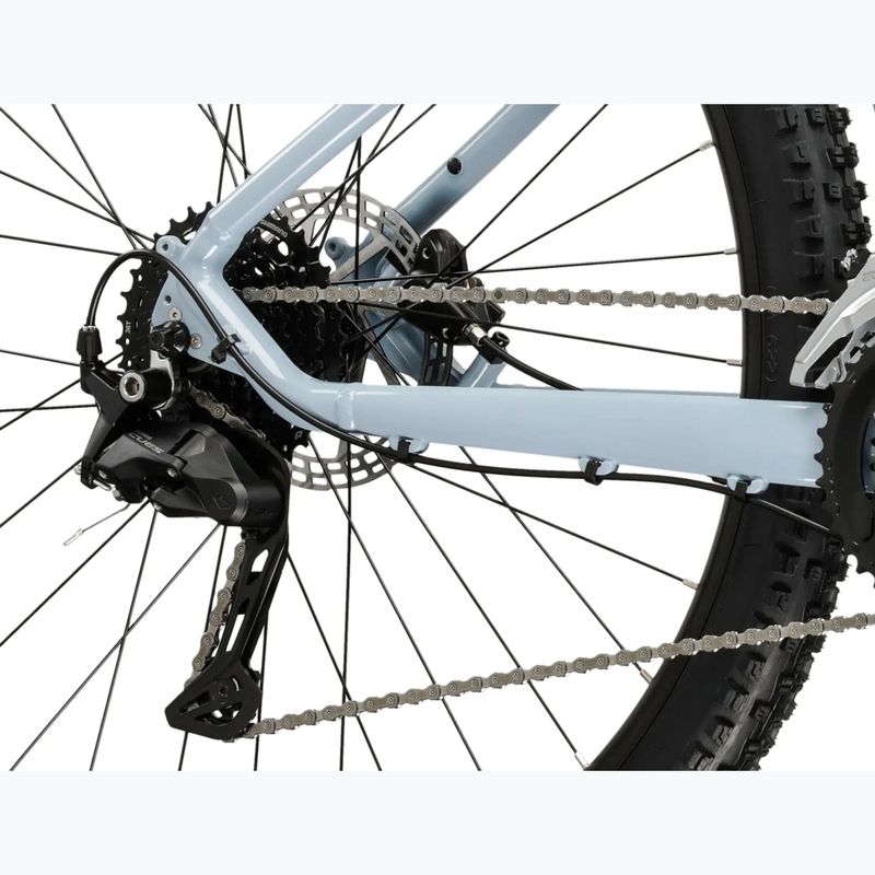 Велосипед гірський жіночий KROSS Lea 5.0 29" блакитний/мідний/ глянцевий 7