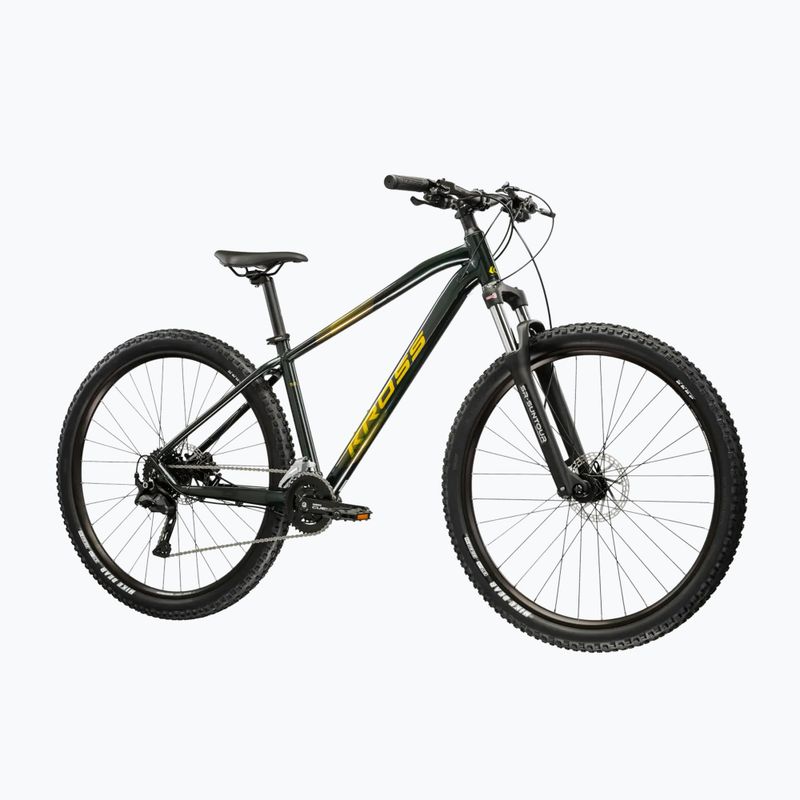 Велосипед гірський KROSS Hexagon 5.0 27.5" зелений/зелений/глянцевий 2