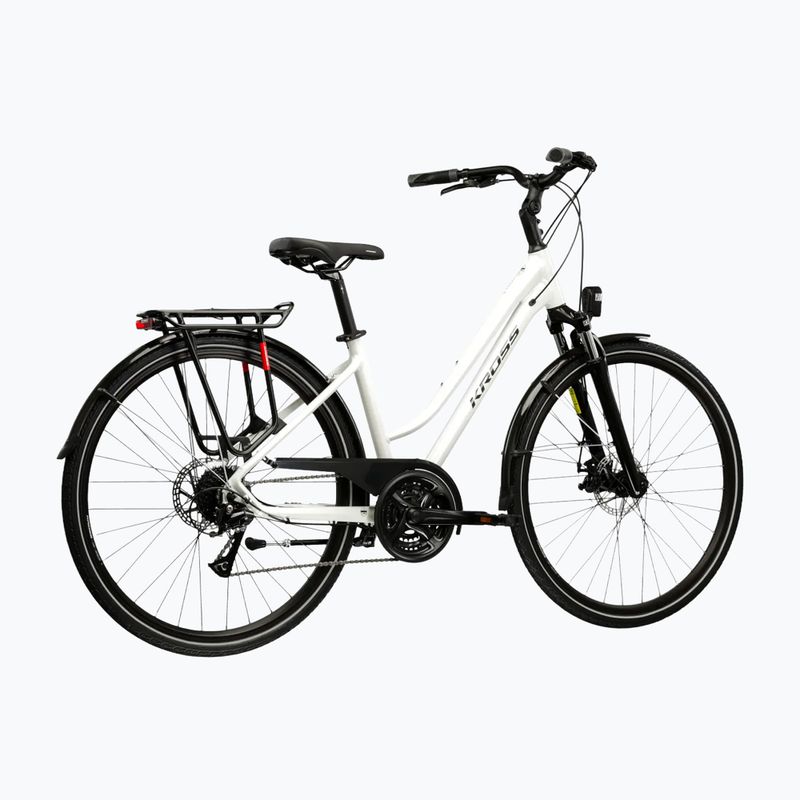 Велосипед трекінговий жіночий KROSS Trans 3.0 W перлинний/чорний/глянцевий 3