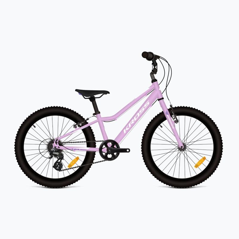Велосипед дитячий KROSS Lea Mini 1.0 рожевий/білий/глянець