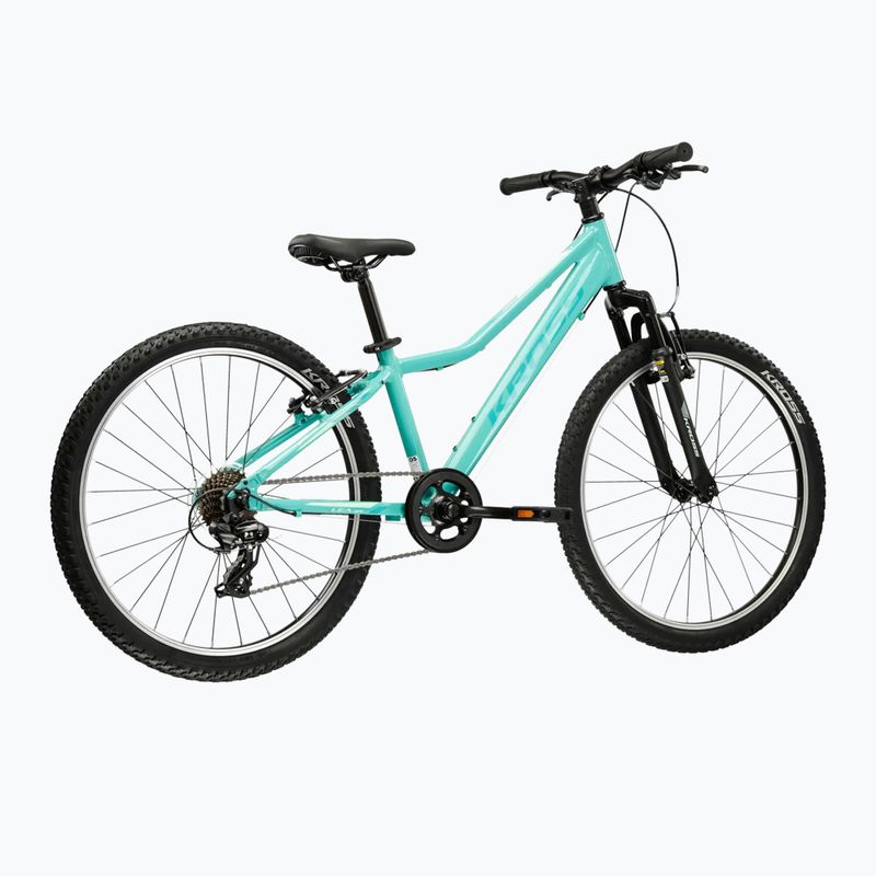 Велосипед дитячий KROSS Lea Jr 1.0 W м'ятний/зелений/глянцевий 3
