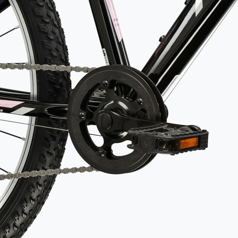 Велосипед дитячий KROSS Lea Jr 1.0 W чорний/срібний/глянцевий 7