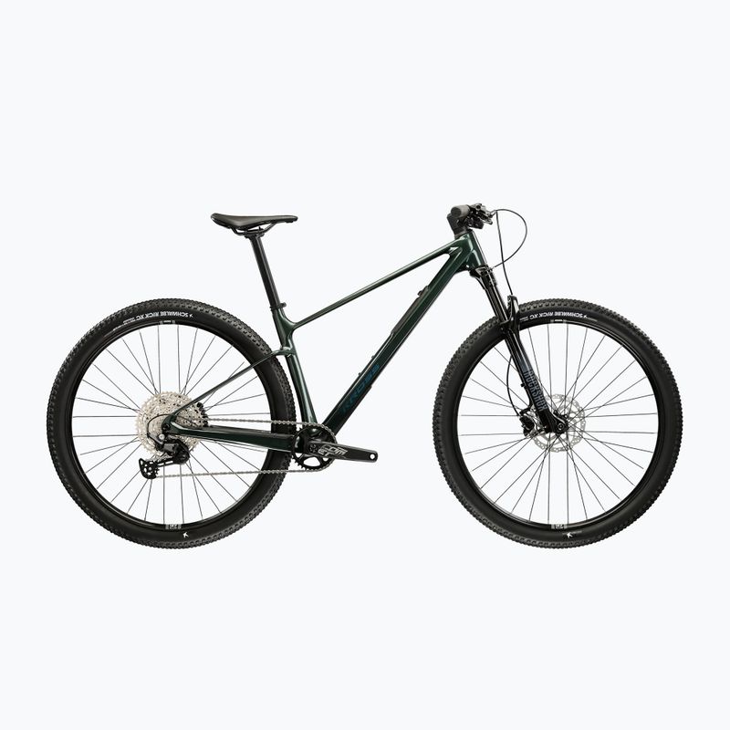 Велосипед гірський KROSS Level RS 1.0 зелений/хамелеон/глянцевий