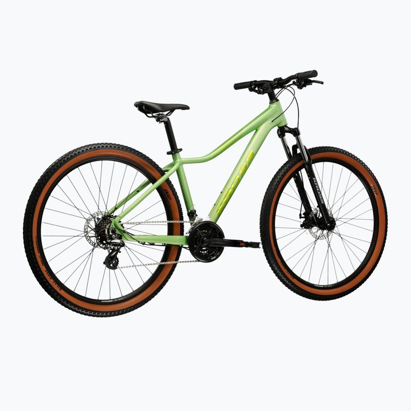 Велосипед гірський жіночий KROSS Lea X200 W 29 зелений/зелений/матовий 3