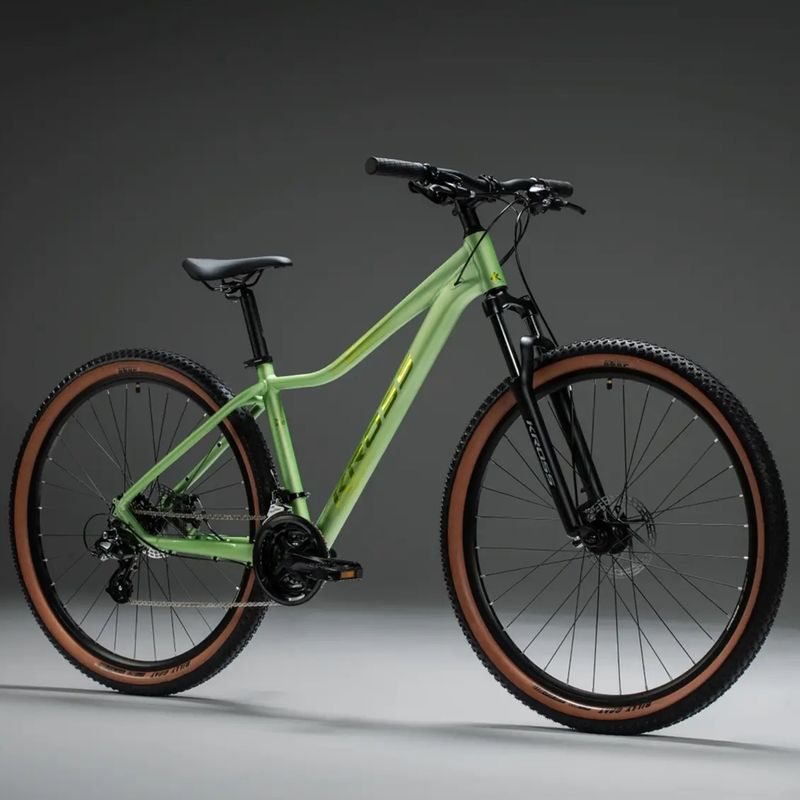 Велосипед гірський жіночий KROSS Lea X200 W 29 зелений/зелений/матовий 10
