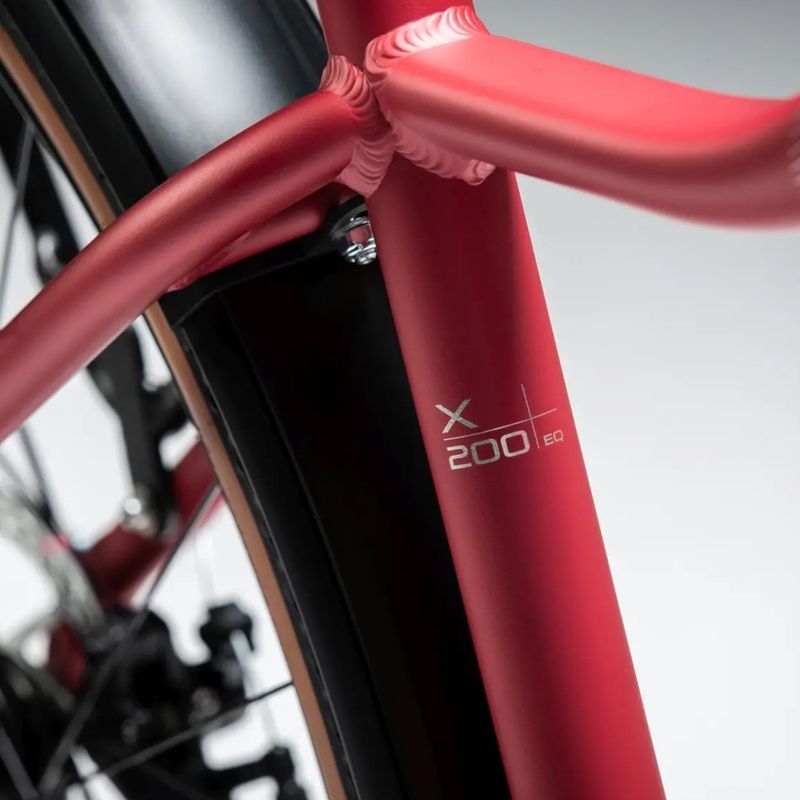 Велосипед гірський жіночий KROSS Lea X200 Eq W 29 рожевий/срібний/матовий 14