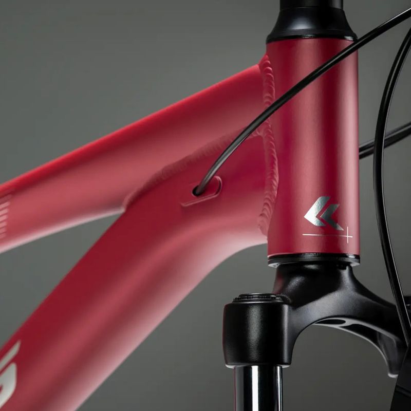 Велосипед гірський жіночий KROSS Lea X200 Eq W 29 рожевий/срібний/матовий 16