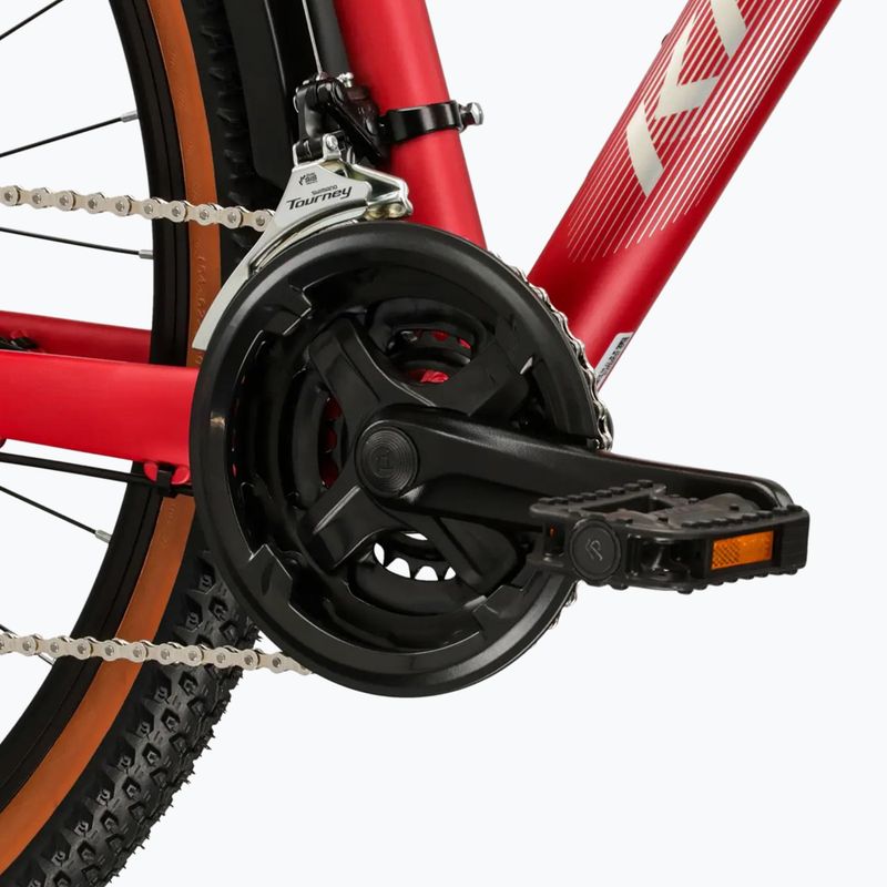 Велосипед гірський жіночий KROSS Lea X200 Eq W 27.5 рожевий/срібний/матовий 8