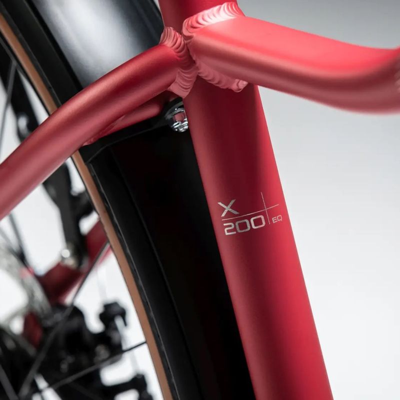 Велосипед гірський жіночий KROSS Lea X200 Eq W 27.5 рожевий/срібний/матовий 14