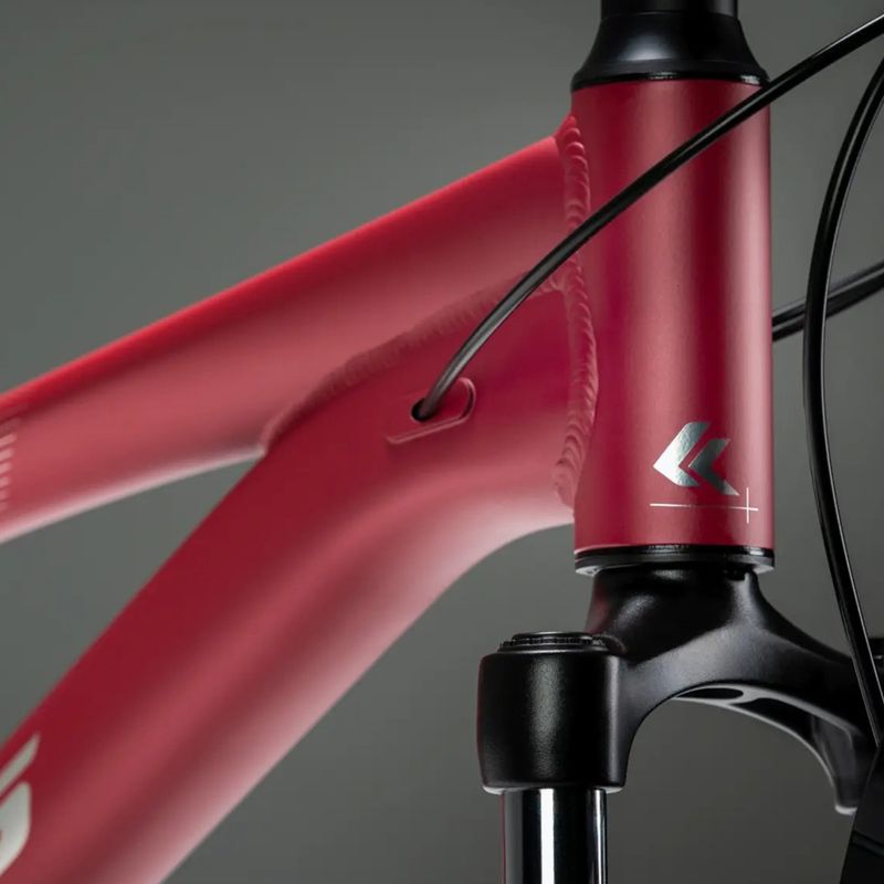 Велосипед гірський жіночий KROSS Lea X200 Eq W 27.5 рожевий/срібний/матовий 16