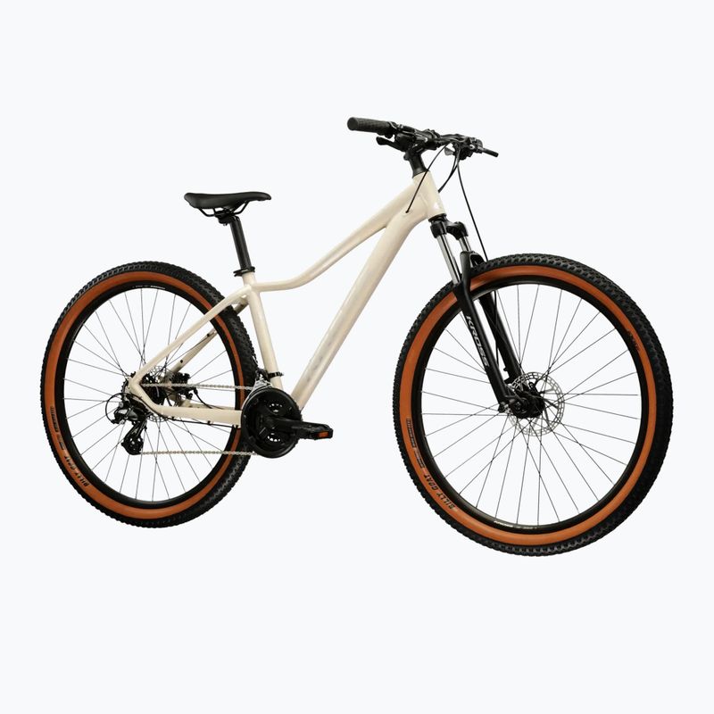 Велосипед гірський жіночий KROSS Lea X200 W 27.5 срібний/срібний/матовий 2