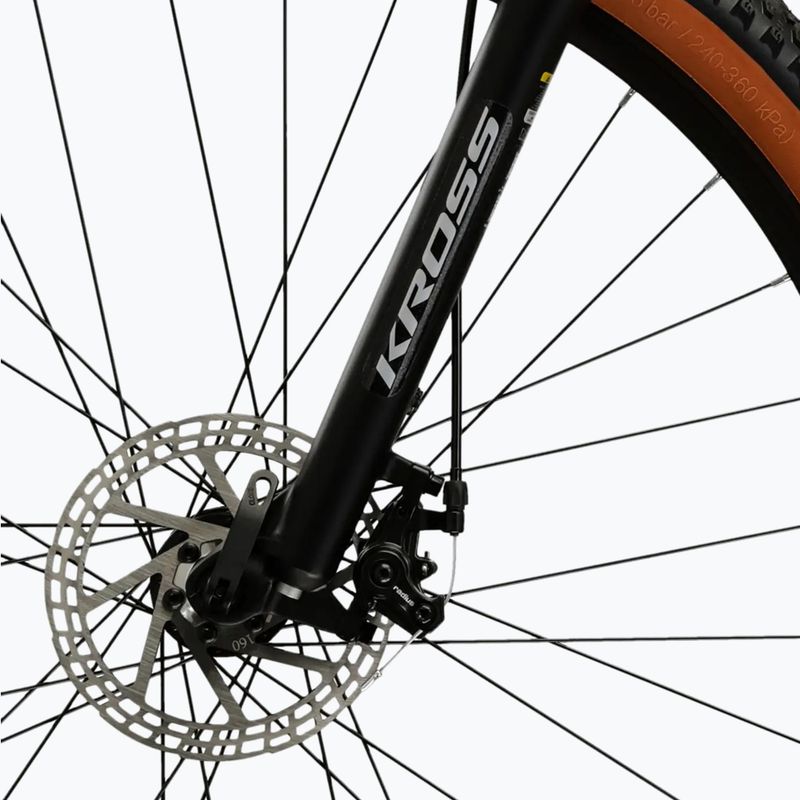 Велосипед гірський жіночий KROSS Lea X200 W 27.5 срібний/срібний/матовий 6