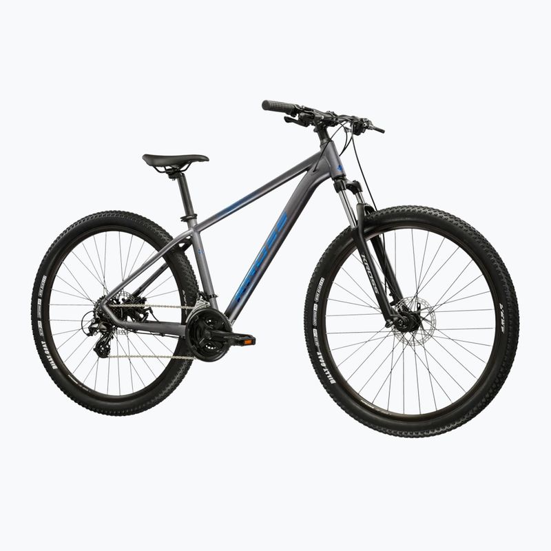 Велосипед гірський KROSS Hexagon X200 29" сірий/блакитний/матовий 2