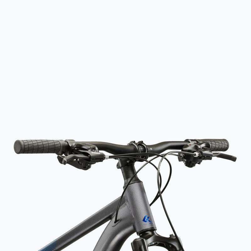 Велосипед гірський KROSS Hexagon X200 27,5" сірий/блакитний/матовий 4