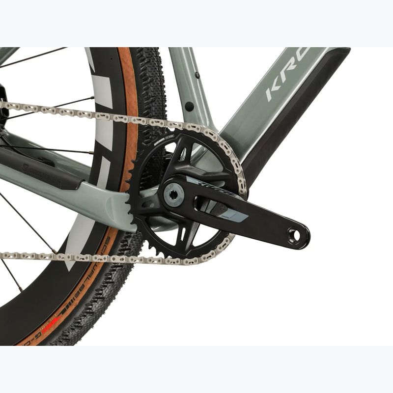 Велосипед гравійний KROSS Esker ADV 3.0 зелено-сірий/срібний/матовий 10