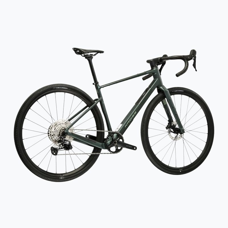 Велосипед гравійний KROSS Esker ADV 1.0 зелений/матовий 3