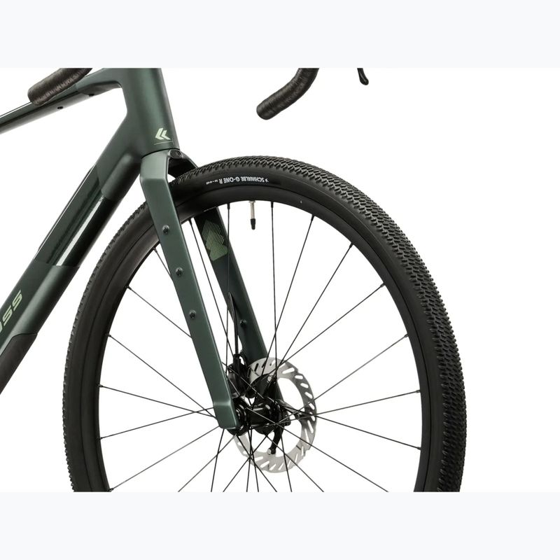 Велосипед гравійний KROSS Esker ADV 1.0 зелений/матовий 7