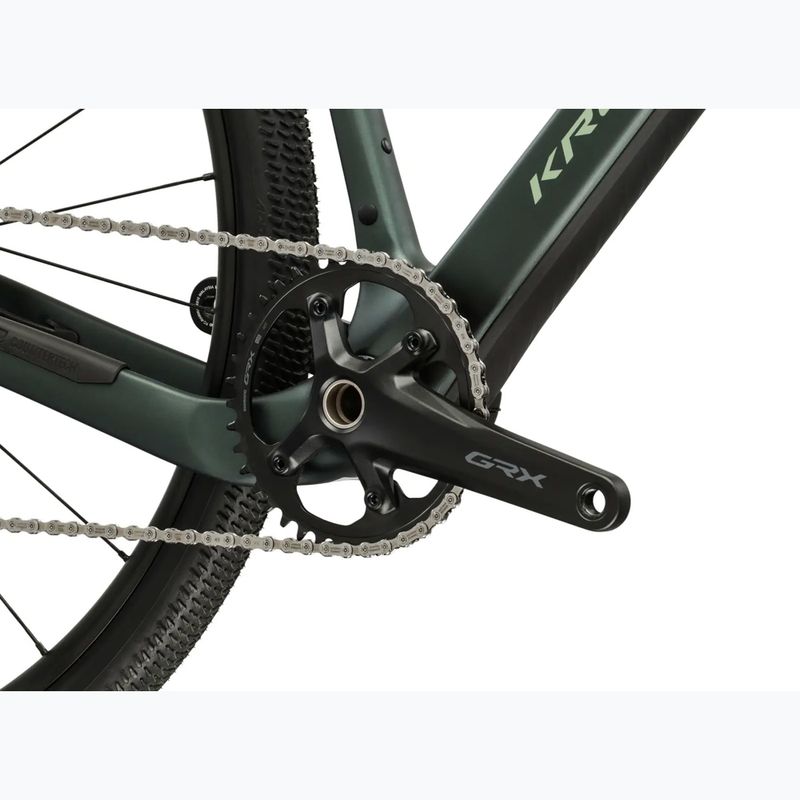 Велосипед гравійний KROSS Esker ADV 1.0 зелений/матовий 10