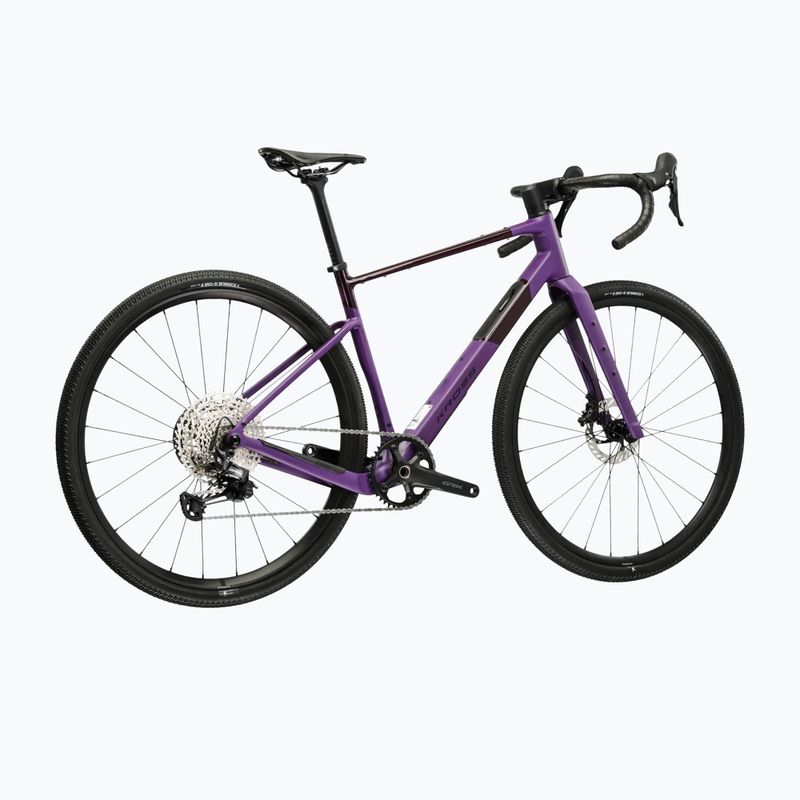 Велосипед гравійний KROSS Esker ADV 1.0 фіолетовий/матовий 3