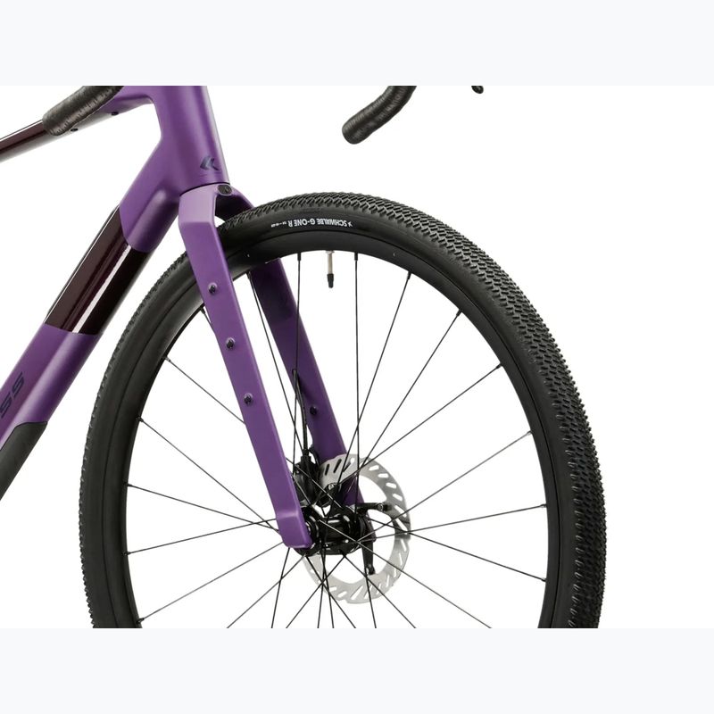 Велосипед гравійний KROSS Esker ADV 1.0 фіолетовий/матовий 7