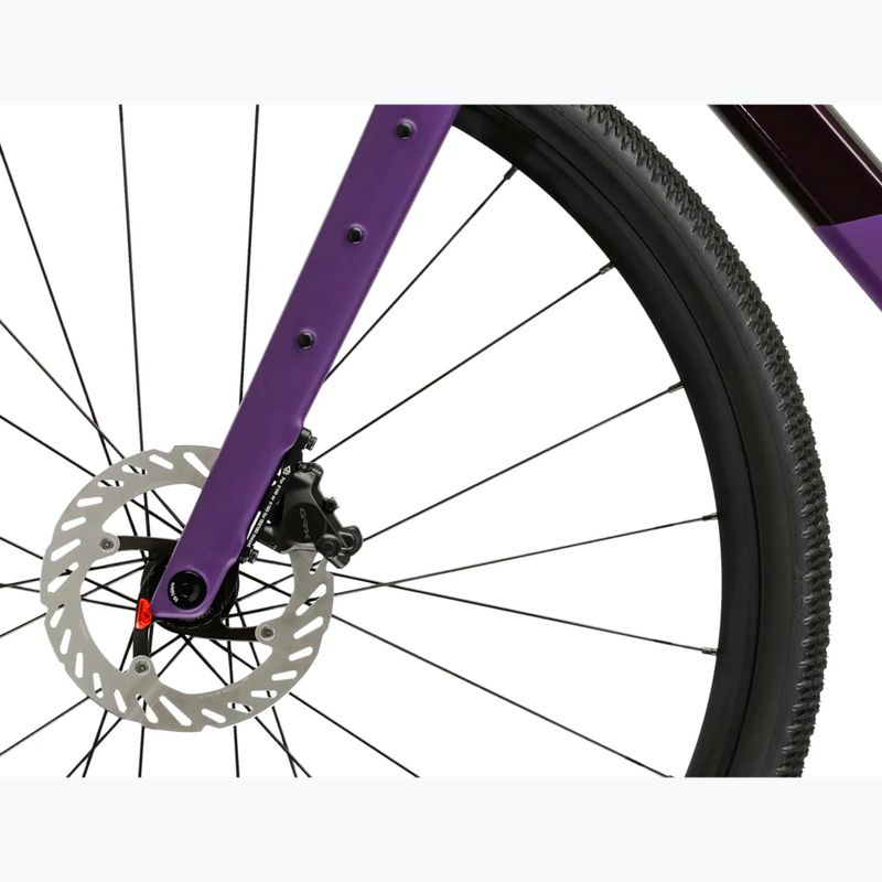 Велосипед гравійний KROSS Esker ADV 1.0 фіолетовий/матовий 8