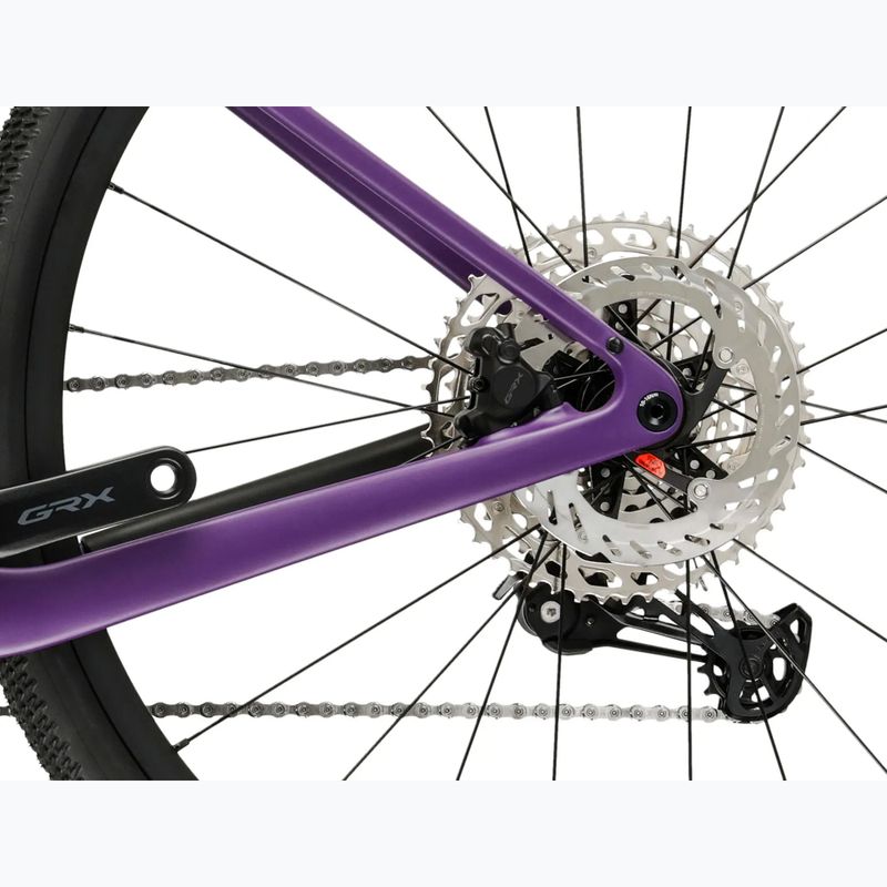 Велосипед гравійний KROSS Esker ADV 1.0 фіолетовий/матовий 11