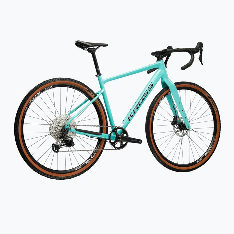 Велосипед гравійний KROSS Esker 5.0 бірюзовий/чорний/глянцевий 3