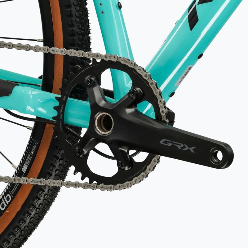 Велосипед гравійний KROSS Esker 5.0 бірюзовий/чорний/глянцевий 10