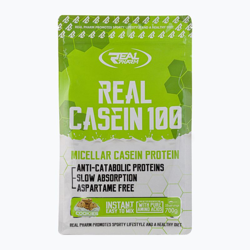 Казеїн Real Pharm Real Casein 700g печиво 700667