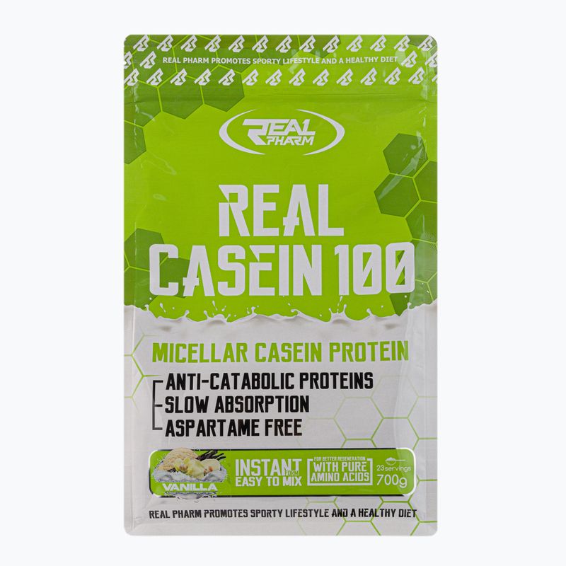 Казеїн Real Pharm Real Casein 700g ваніль 700681