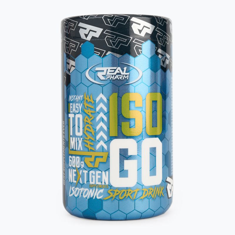 Напій ізотонічний Real Pharm ISO GO 600 г манго-маракуйя