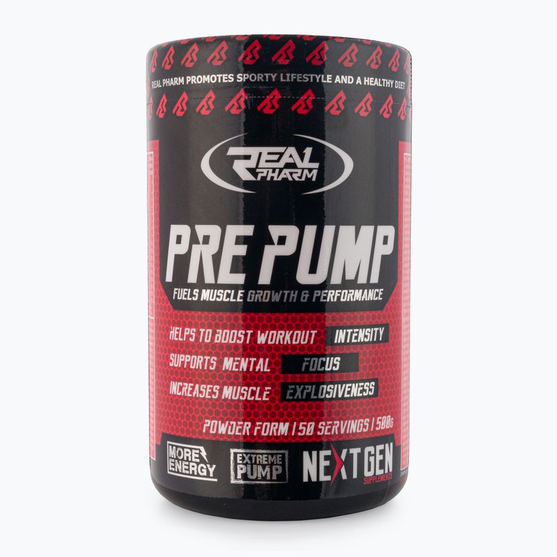 Передтренувальний комплекс Real Pharm Pre Pump 500g ківі-виноград 702364