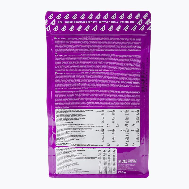 Whey Real Pharm Real Isolate 700g торт мільйонера 706546 2