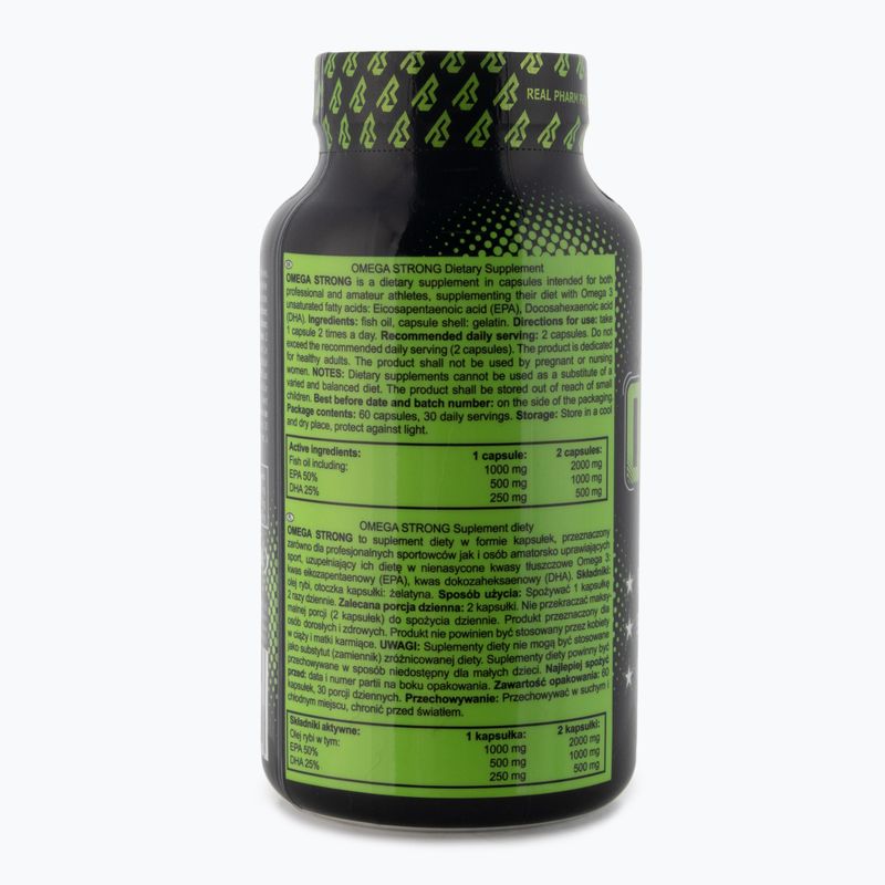 Omega Strong Real Pharm Жирні кислоти 60 таблеток 707413 2