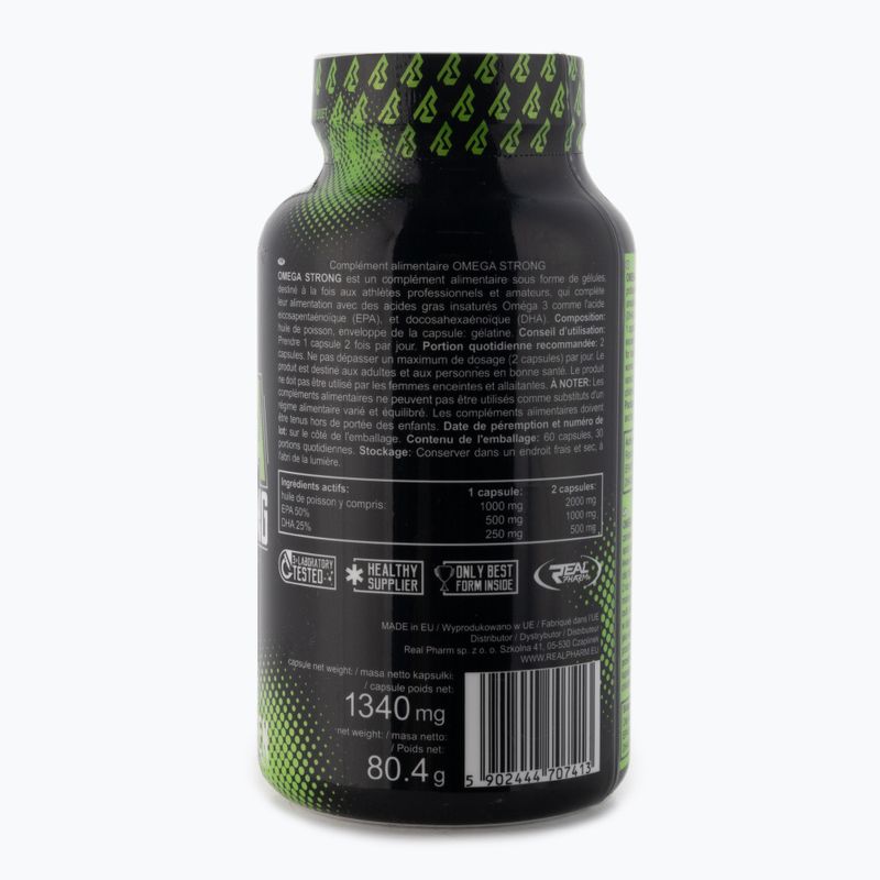 Жирні кислоти Real Pharm Omega Strong 60 табл 3