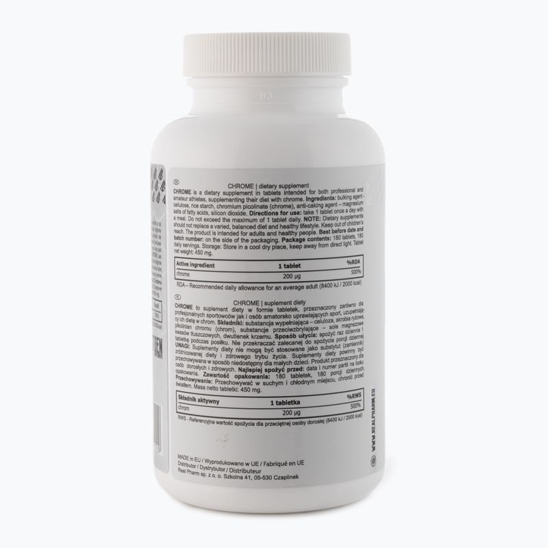 Хром Real Pharm 180 таблеток 711229 2