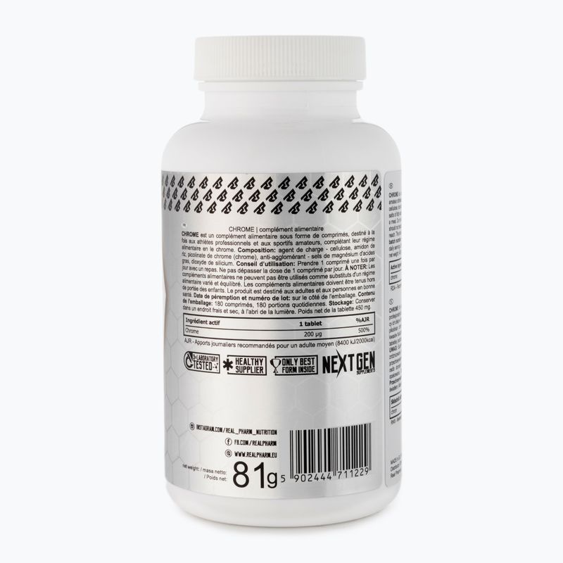 Суплемент Real Pharm Chrom 180 табл. 3