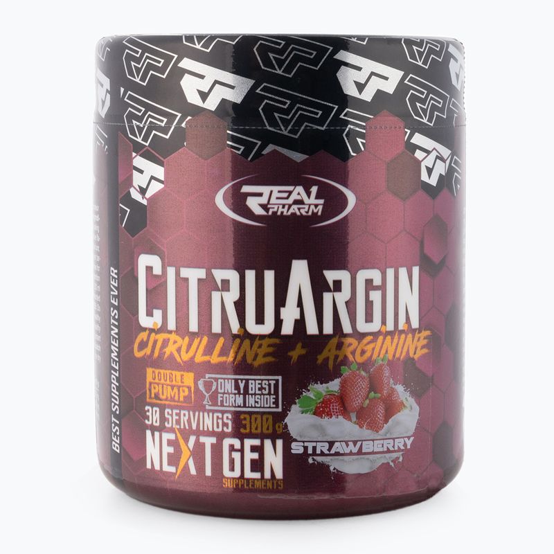 Цитрулін Real Pharm CitruArgin + аргінін 300g полуниця 714824