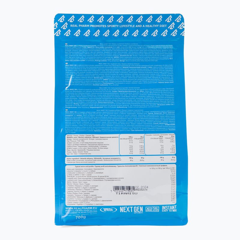 Whey Real Pharm Real 700g тирамісу 715081 2