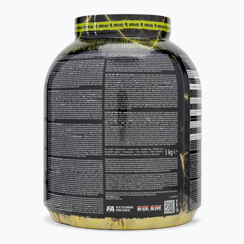Гейнер Fitness Authority Skull Labs Ripped 3 кг vanilla 3
