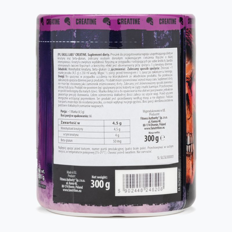 Креатин Fitness Authority Skull Labs Creatine 300 g 2