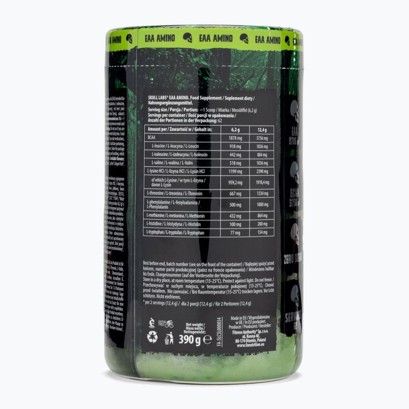 Амінокислоти Fitness Authority Skull Labs EAA Amino 390 г citrus/peach 2