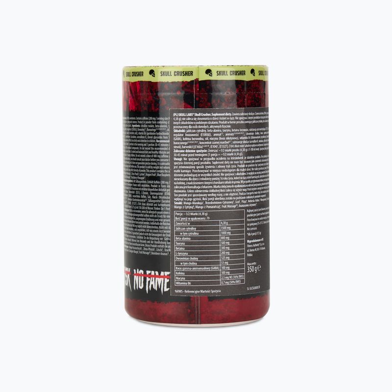Передтренувальний комплекс Fitness Authority Skull Crusher 350 г sour watermelon 2