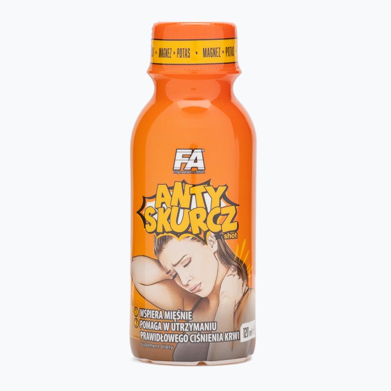Магній + калій  Fitness Authority FA Antispasmodic Шот 120 мл лісові фрукти