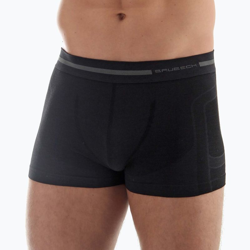 Труси термічні чоловічі Brubeck Comfort Wool чорний 2